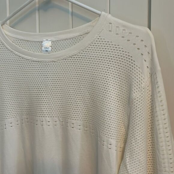 Varley Merrick Seamless Long Sleeve Tee Creamy White L/XL - Picture 2 of 9